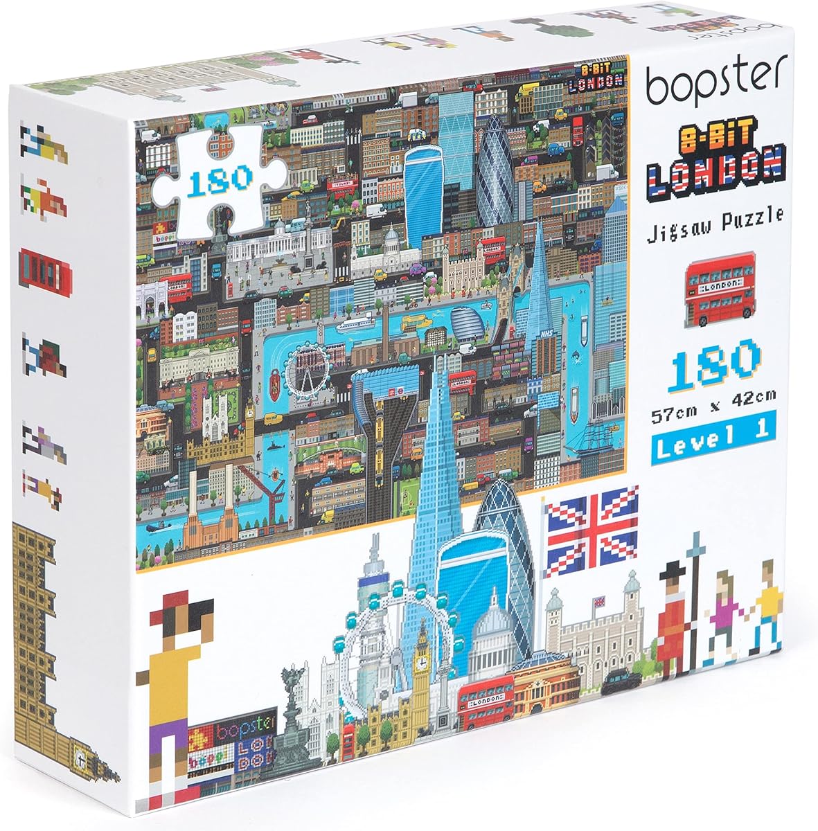 bopster 8-Bit London Puzzle — 180 Pieces