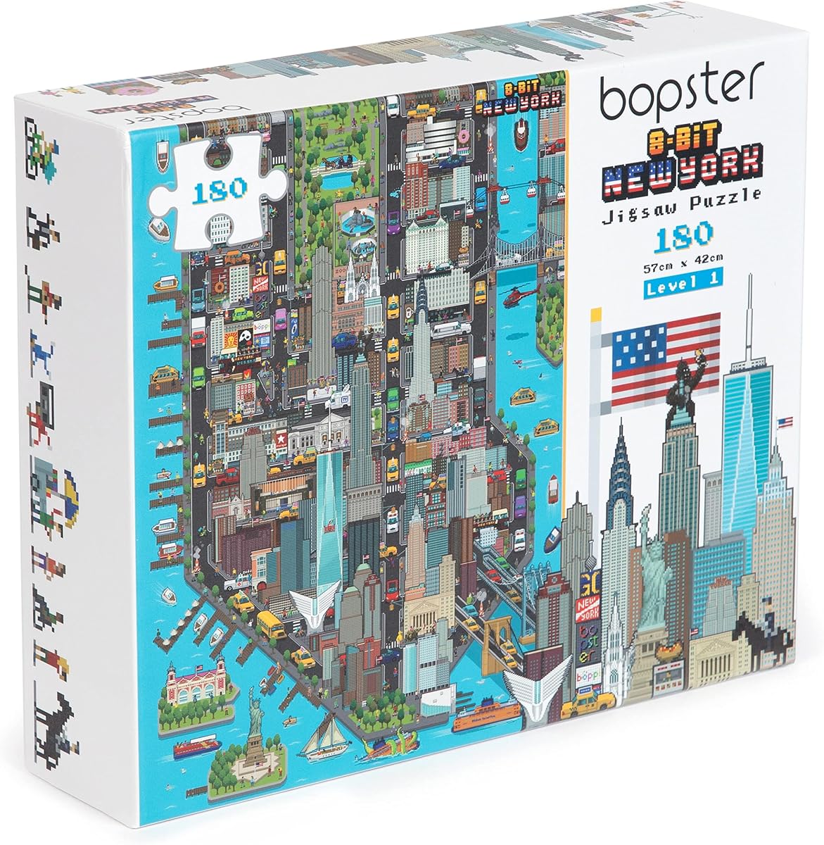 bopster 8-Bit New York Puzzle — 180 Pieces