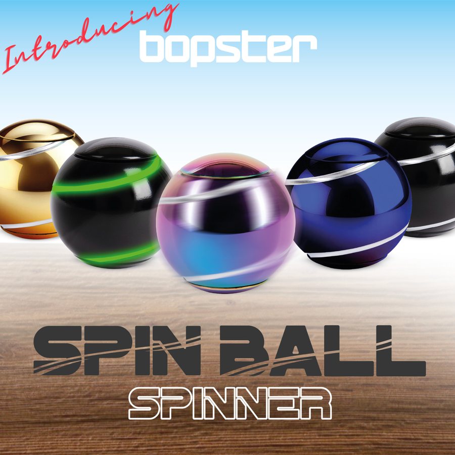 Introducing the bopster Spin Ball Spinner