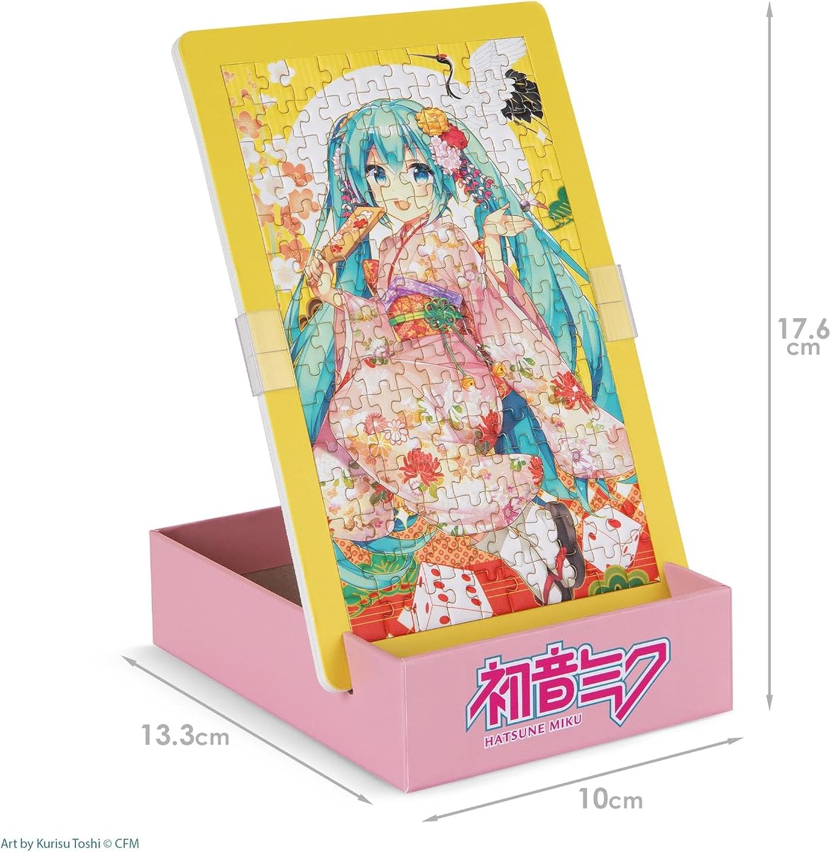 bopster Hatsune Miku Kimono Micro Puzzle — 150 Pieces next to its box