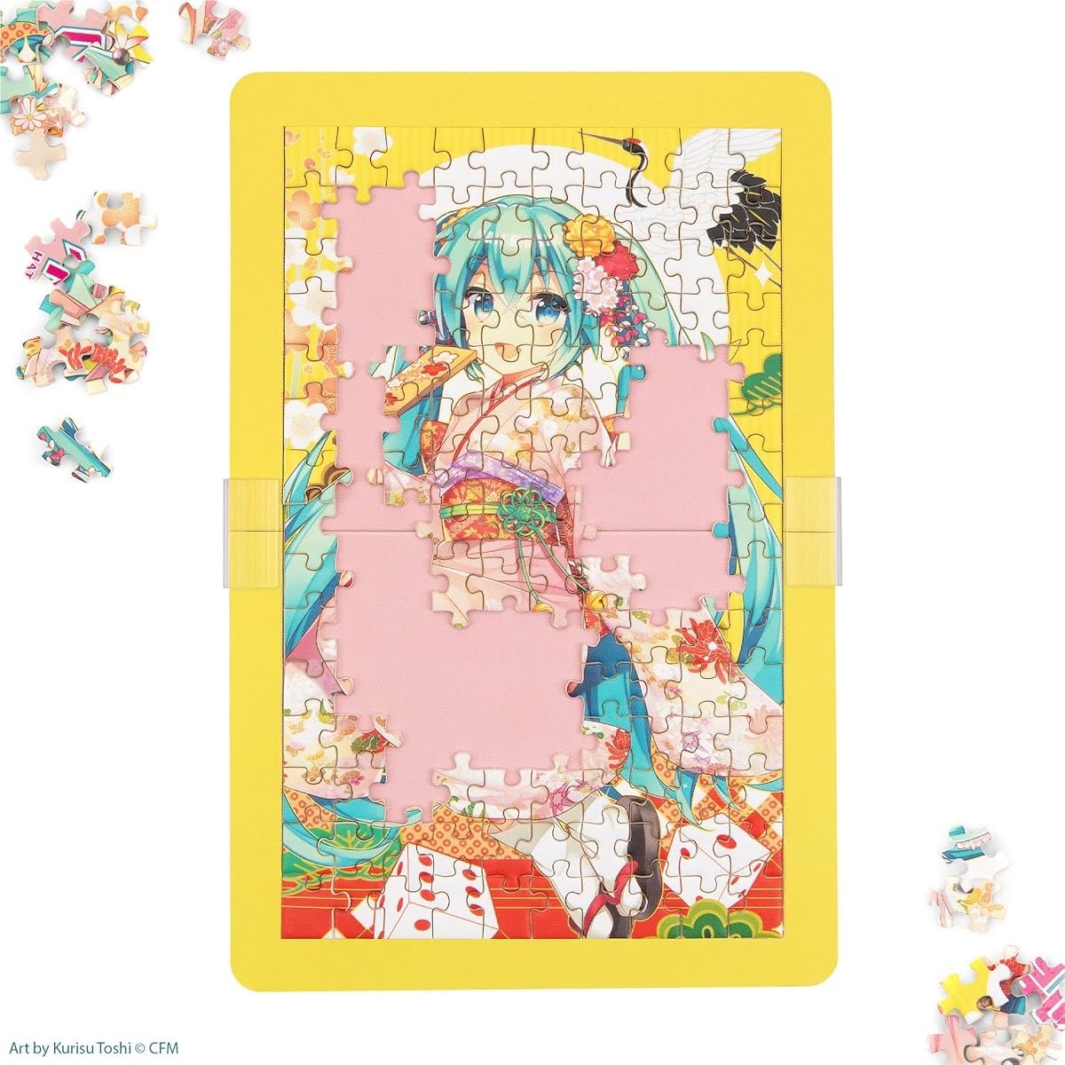 bopster Hatsune Miku Kimono Micro Puzzle — 150 Pieces up close