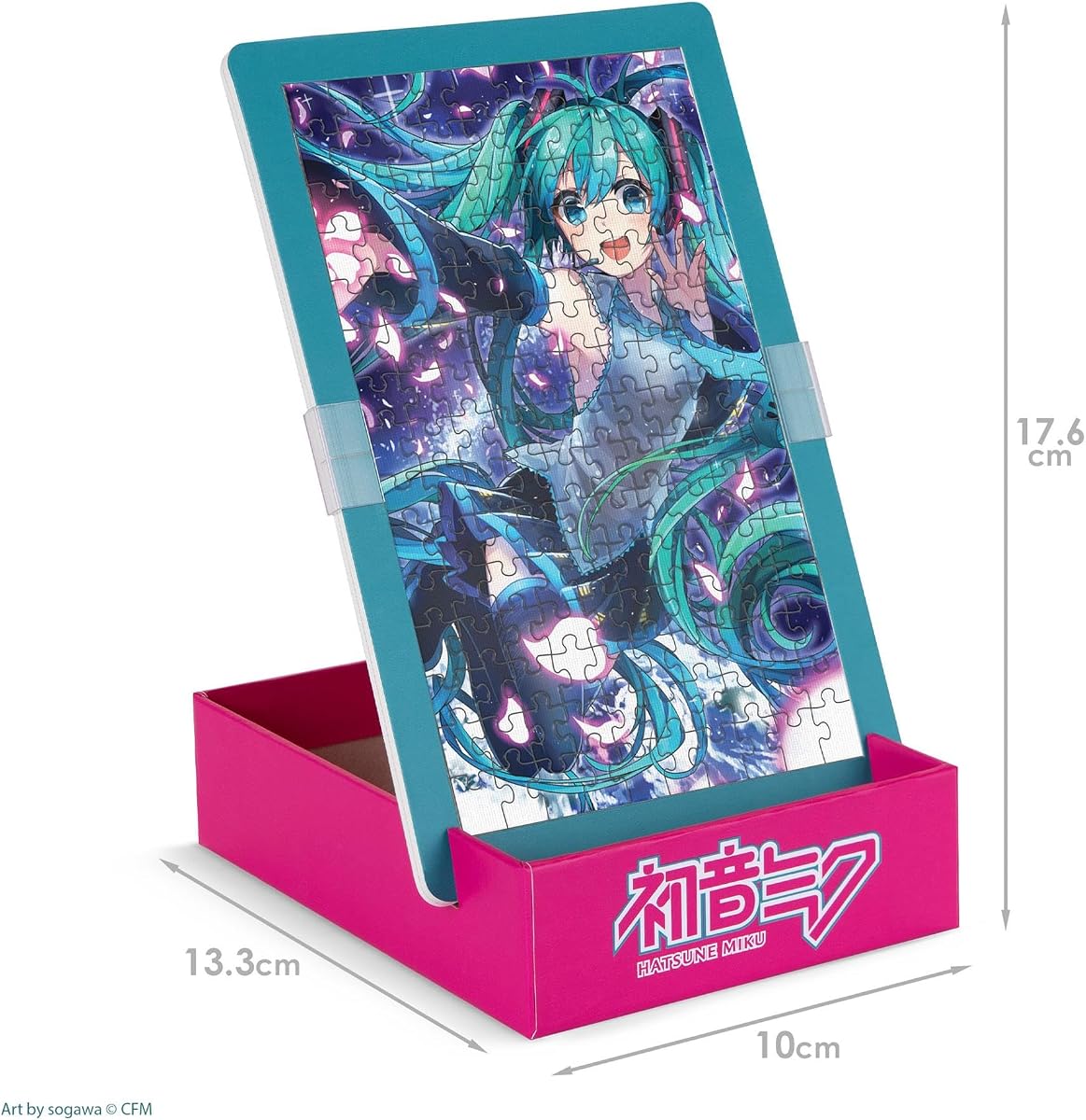 bopster Hatsune Miku Singer Micro Puzzle — 150 Pieces next to its box
