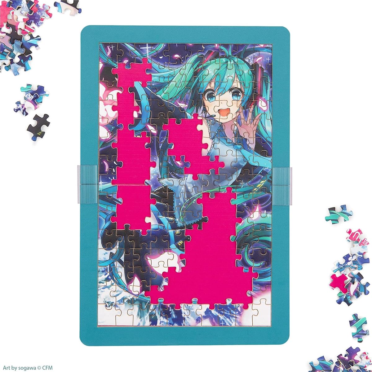 bopster Hatsune Miku Singer Micro Puzzle — 150 Pieces up close
