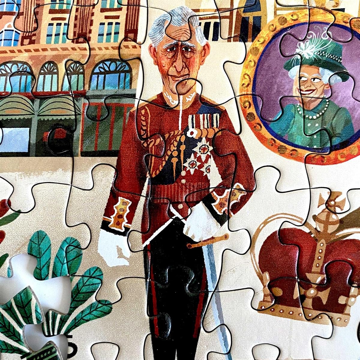 bopster Illustrated London Puzzle — 1000 Pieces up close
