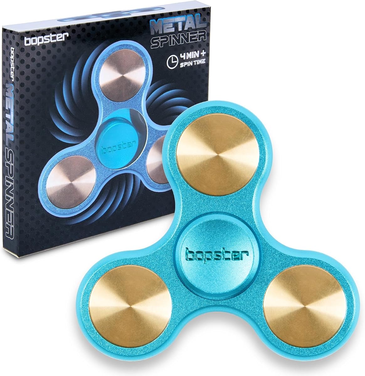 bopster Metal Tri Fidget Spinner